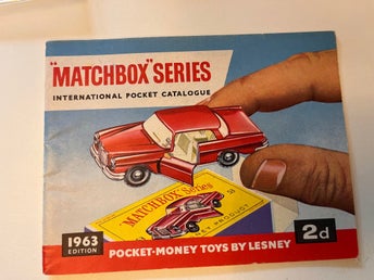 Matchbox Series Internationell Katalog 1963