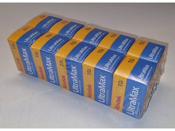 10-pack Kodak UltraMax 400 Color Negative Film 24 exponeringar