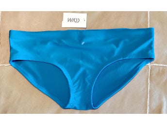 Blå Bikiniunderdel stl. 42