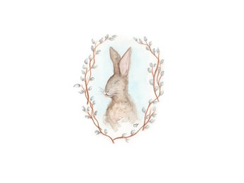 Print - Hare - A3