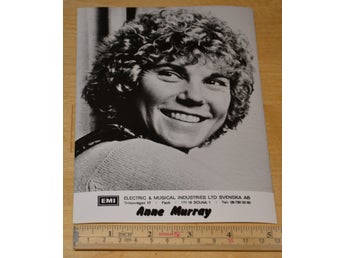Anne Murray Äkta svenskt pressfoto 70-tal 1975? canada