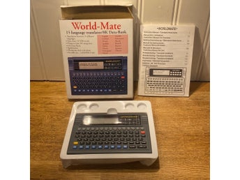 World-Mate 15-språkig översättare / 8K databank