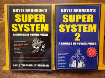 Doyle Brunson's Super System 1&2 - a course in power poker