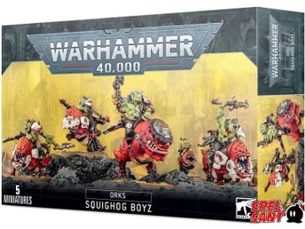 Warhammer 40K Orks - Squighog Boyz