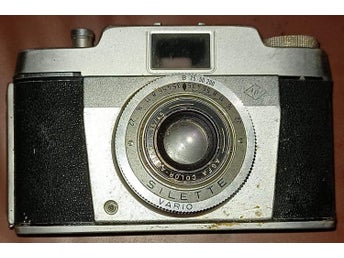 AGFA Silette Vario + blixt Sunpak GX17