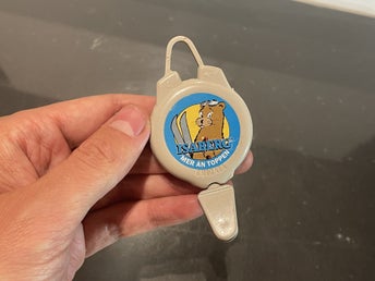Liftkort-hållare Isaberg Hestra - vintage Skizip Germany