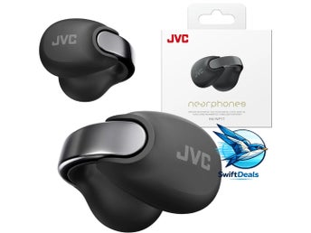 NY JVC HA-NP Nearphones Trådlösa Öronclips • BT 5.3 • IPX4 • 24h