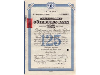 Göteborgs Bank, AB