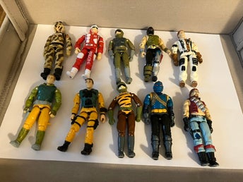 Gi Joe / G.I Joe / Action Force Vintage samling figurer
