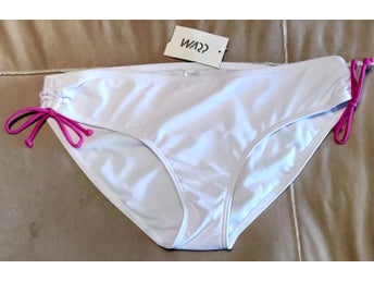 Warp med Logo Brief, vit stl 42