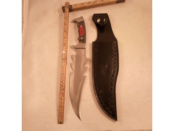 Jaktkniv med fodral PK671