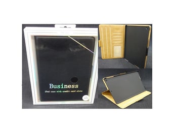 iPad Air-1 - Business Edition Läder Toppkvalite Plånbokfodral