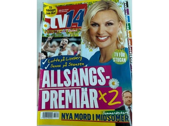 TV14 Tidning med Sanna Nielsen på omslaget