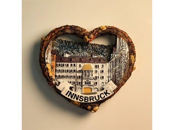 Österrike Innsbruck Gamla stan Kylskåpsmagnet