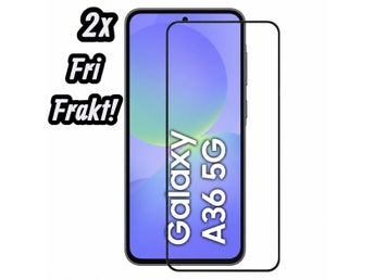 2st Samsung Galaxy A36 9H Härdat Glas Skärmskydd - Heltäckande Kant-till-Kant