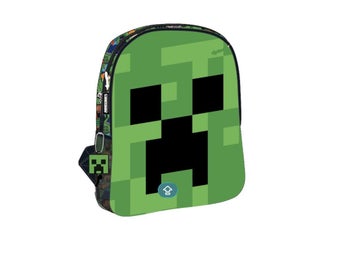 Minecraft Ryggsäck med ansikte, 30 cm