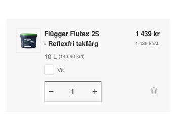 Vägg och Tak färg