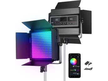 HELT NY NEEWER RGB1200 - Video Ljuspanel / Studioljus 60W - 2500K - 8500K
