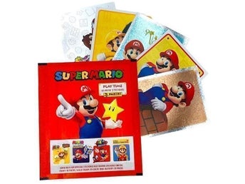 Super Mario Play Time Album Stickers - Panini