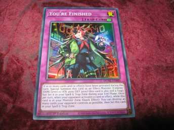 YU-GI-OH YOU'RE FINISHED FOILAT D.. | Kp frn ghost 64 p Tradera  (617763216)