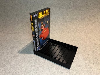Spelställ för 10 spel till Sega Saturn