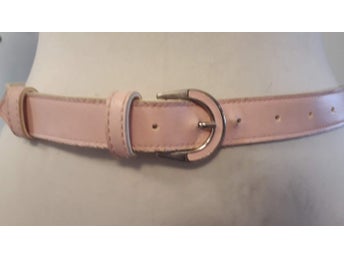 skärp ROSA imitation metallspänne midja 68-79 cm