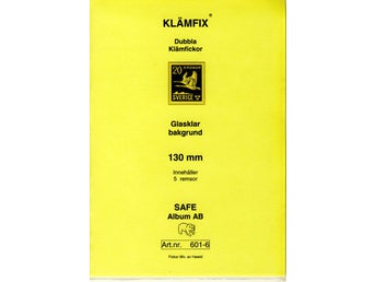 Klämfix för 130 mm Glasklar