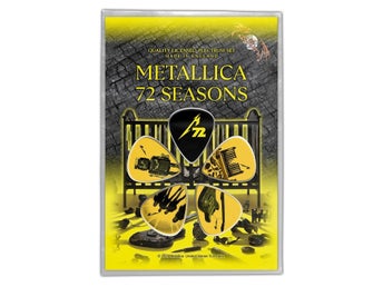 METALLICA - 72 SEASONS. Plektrum Paket