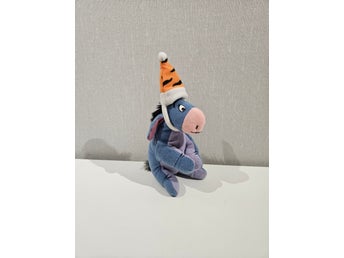Nalle Puh Ior mjukdjur med Tiger-mössa från McDonald's 2000