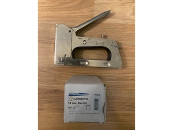 Häftpistol Rapid 34 PROLINE & Klammer T50 12 mm, Rostfri
