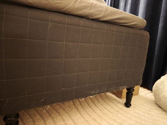 IKEA STAVANGER säng 180x200 cm, Fast + TUSTNA bäddmadrass