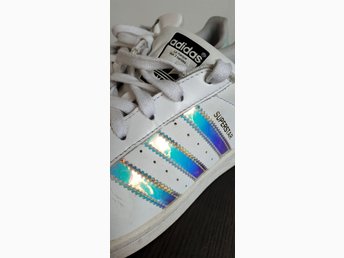 adidas superstar j white hologram iridescent