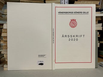 Vänersborgs Söners Gilles Årsskrift 2020. Bok. Very Fine plus
