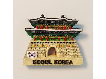 Sungnyemun Gate Seoul Korea Kylskåpsmagnet