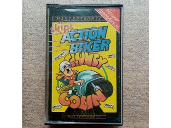 Action Biker with Clumsy Colin (Mastertronic) - Commodore 64 / C64 Spel