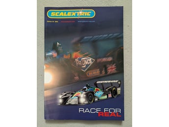 Scalextric Katalog 2004 inkl PRISLISTA svensk