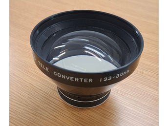 Fujica Single-8 Z600 X1.6 Tele Converter 1:3.3-80mm