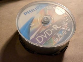 DVD-R 4.7GB 1-16x hastighet, 25 skivor