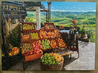 Pussel, Ravensburger, 500 bitar