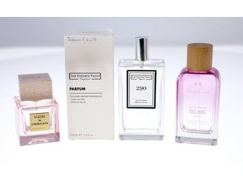 Perfume bottle bundle-Rituals-The Essence Vault-The Body Shop-EMPTY bottles-632g