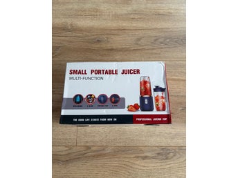 Bärbar mixer/juicepress med 2