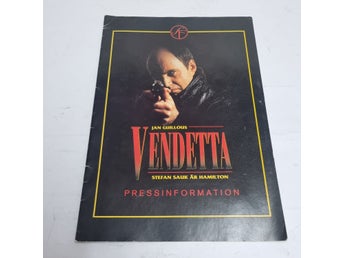 Vendetta Jan Guillou SF pressinformation broschyr