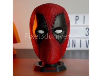 Deadpool Mask with stand - cosplay