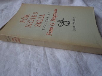 För nöjes skull - Frans G. Bengtsson - 1947