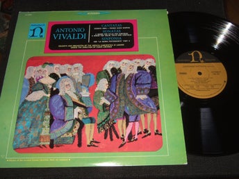 LP - VIVALDI. Cantas & Sonatas. 1965