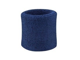 Svettband - Mörkblå - Vristband - Korta [8cm] - Singelpack