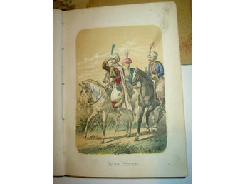 De vackraste sagorna ur Tusen och en natt, bearbetade för ungdom. Bok från 1865