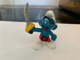 Smurf Piratfigur, Peyo
