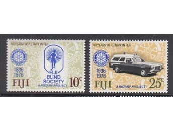 Fiji, Mi 352-53, Ambulans, Rotary, xx