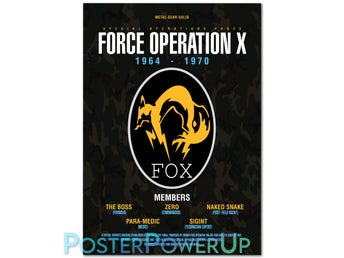 FOX - A3 Poster (29.7 x 42cm)